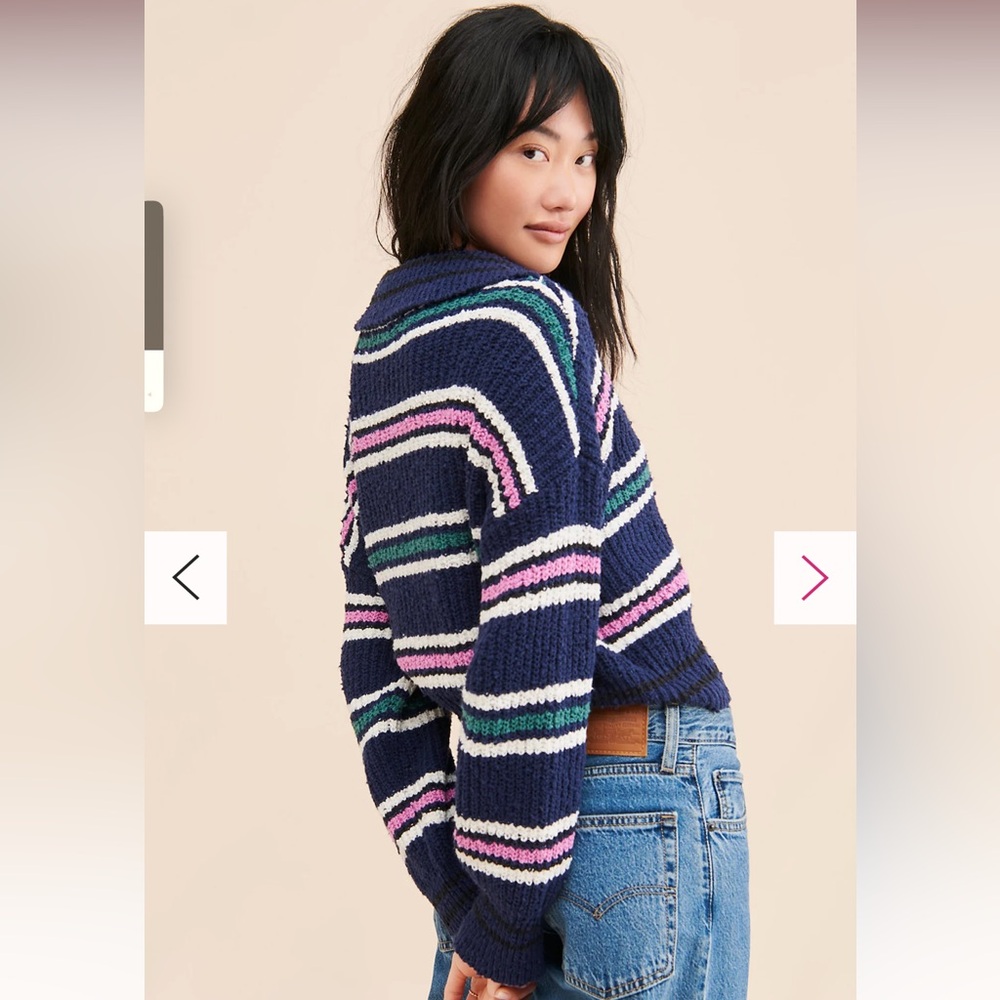 NWOT FREE PEOPLE KENNEDY PULLOVER - Picture 2 of 4